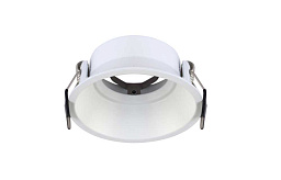 CLT 043C WH Crystal Lux Torus встраиваемый потолочный светильник белого цвета с отражателем