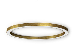 P08221.180.0402 Panzeri Silver ring потолочный или настенный светильник с широким кольцом и мягким свечением