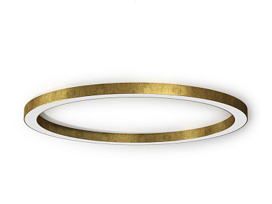 потолочный или настенный светильник с широким кольцом и мягким свечением