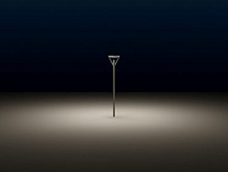 Minislot disk Simes, светильник функционального освещения для улицы