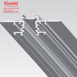 MXN8 Underscore15 iGuzzini Minimal recessed high linear profile for Ledstrip Top - L=2000