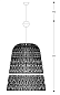 494/130 Crowns подвесной светильник Italamp