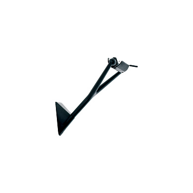 настенный светильник с длинным articulated-плечом и миниатюрной направленной головкой