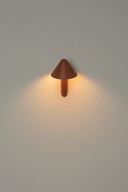Настенный светильник Milan Iluminacion Shita, медный металлик