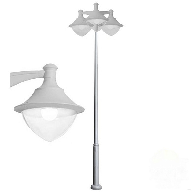 Парковый фонарь Fumagalli EKTOR 4000/MIDIPILAR/VIVI 3L LED-HIP