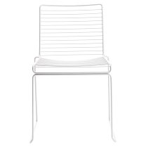 Hee Dining Chair, сталь, порошковая окраска, белый