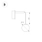 037065 Arlight Светильник SP-BEADS-WALL-HANG-R130-6W Day4000 (BK-GD, 180 deg, 230V) — фото 1
