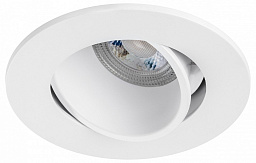 012606 Lightstar Singo встраиваемый потолочный светильник с подвижным отражателем белый