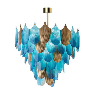 Peacock large chandelier - 12 lights - mikonos люстра, Villari