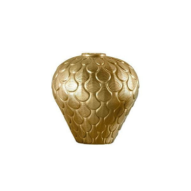 Coquille small vase - gold 0007447-602 ваза, Villari