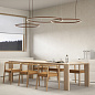 SPULA120LEDANIN Axolight U Light 120 SP RE LED встраиваемая люстра антрацит — фото 2