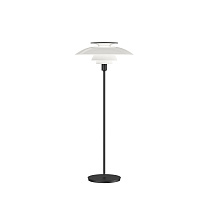 PH 80 Floor Lamp / Опаловый белый/Черный