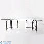 Acquedotto Table W/Rectangular Glass Top - 48 x96 x1/2 Global Views стол