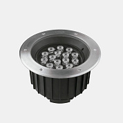 Recessed uplighting IP66 Gea RGBW DMX LED 40W 4000K AISI 316 stainless steel 1838lm