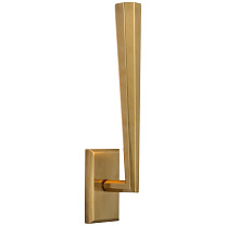Galahad Single Sconce полированная старая латунь