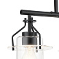 Everett 42" 5 Light Linear Chandelier in Black люстра 52379BK Kichler — фото 10