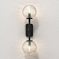 1429005 Tacoma Twin Astro lighting настенный светильник матовый чёрный — фото 2