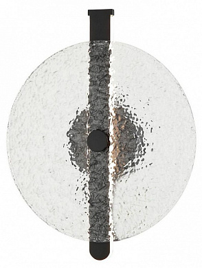 накладной потолочный светильник цилиндрический черный