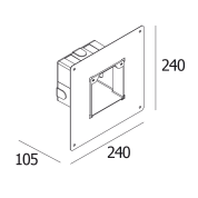 CONCRETE BOX 192 270 11 192 Delta light