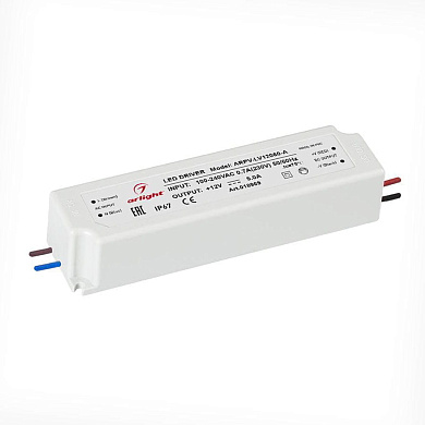 018969 Блок питания ARPV-LV 12060-A Arlight (12V, 5.0A, 60W)