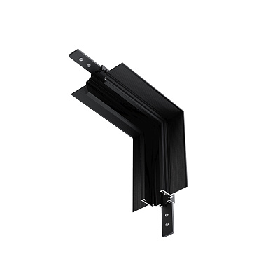 внутренний угловой соединитель чёрного цвета для магнитной трековой системы Exility