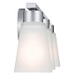 Stamos 20" 3 Light Vanity Light Brushed Nickel настенный светильник 55121NI Kichler