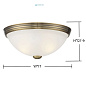 6-780-11-322 Savoy House Flush Mount — фото 5