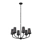 Adeena 26.75" 6 Light Chandelier Black люстра 52508BK Kichler — фото 7