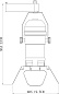 A5319PL-1WH Arte Lamp Track светильник для однофазного шинопровода 1ph GU10 1х50W — фото 3