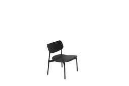 M0820301 La Petite Friture FROMME Кресло с подлокотниками черное
