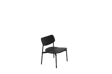 M0820301 FROMME Petite Friture Кресло с подлокотниками черное