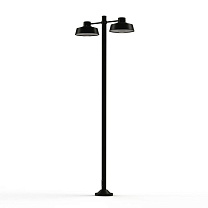 Faktory N° 6; Clear glass E27 70W; Black grey