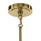 Eastmont 3 Light Chandelier Brushed Natural Brass and Walnut Wood люстра 52402BNB Kichler — фото 11