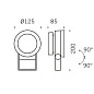 Прожектор Simes Micropointer 3LED монохромный S.2760 — фото 15