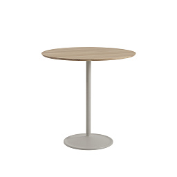SOTAB95R20502 Muuto Soft барный стол круглый дубовый серый d95 см