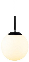 A1565SP-1BK Arte Lamp Volare подвесной светильник с шаром на чёрном держателе