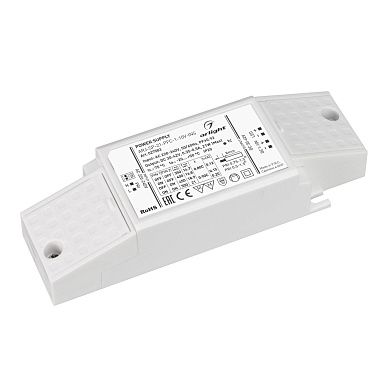 027583 Arlight LED драйвер ARJ-SP-21-PFC-1-10V-INS (21W, 350-500mA)