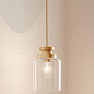 Annabeth 8" 1 Light Mini Pendant Classic Gold подвесной светильник 82377 Kichler — фото 4