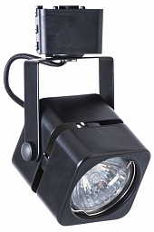 A1315PL-1BK Arte Lamp Misam трековый прожектор чёрного цвета с кронштейном для однофазного трека