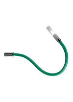 настенно-потолочный светильник зеленого цвета с гибкой конструкцией