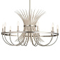 Baile 10 Light Chandelier Greige and Brushed Nickel люстра 52459NI Kichler — фото 7
