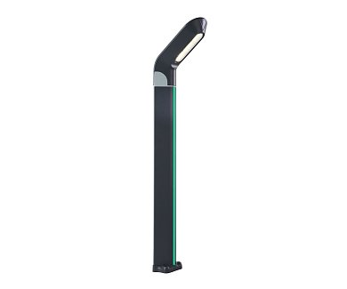 Уличный светильник-столбик Kink Light Линден с зеленой подсветкой 09200-F(220V),16(07)