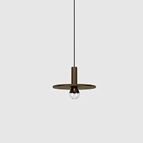 oran pendant kap craft sphere bulb in-nuit, brushed bronze
