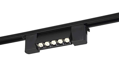 1409/037 CLT 0.31 Crystal lux Светильник однофазный х6W LED Черный