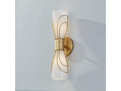 Бра Hudson Valley Gabriella, винтажное сусальное золото H751102-VGL