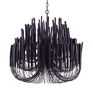 Люстра Arteriors Tilda Large, чёрное дерево и железо