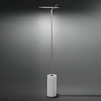 LUÀ LAMPADA TERRA 30W 3000K BIANCO-ORO  SILVER