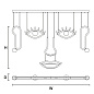 Подвесной светильник Visio S Full Masiero — фото 3