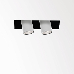 SPLITBOX 2 SPY 52 92720 W Delta Light SPLITBOX встраиваемый потолочный спот белого цвета