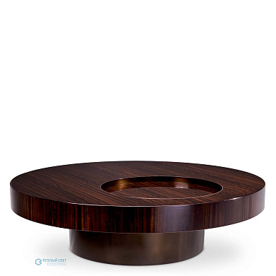 117402 Coffee Table Otus round Eichholtz кофейный столик Отус круглый